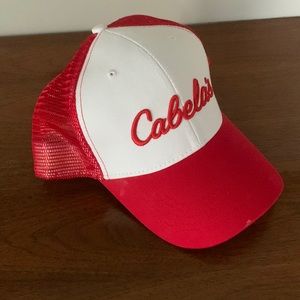 Cablelas Red SnapBack Hat
